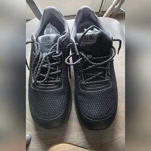 Black Drew Lace-Up Sneakers